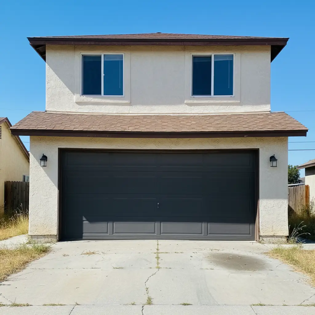 Garage door before 3